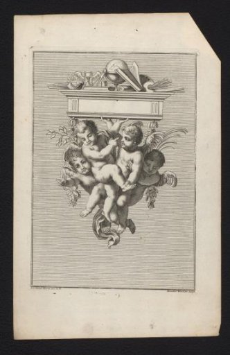 Putti with a Tombstone