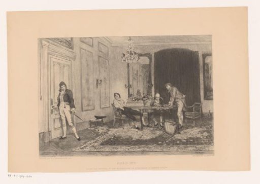 Interior with Card Players