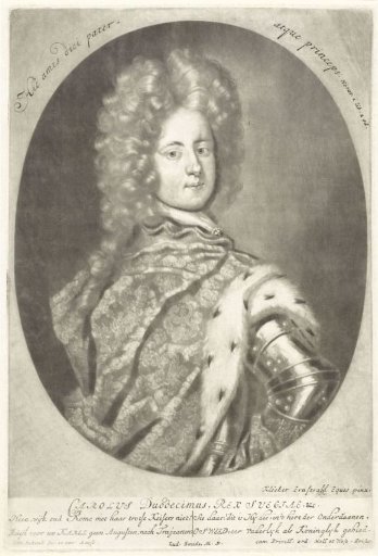Portrait of Charles XII, King of Sweden