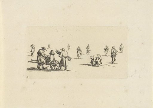 Study sheet with figures including a knife grinder