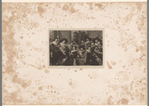 Banquet of the Officers of the Haarlem Cluveniers Militia Company