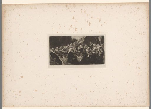 Banquet of the Officers of the Haarlem St. George Militia Company