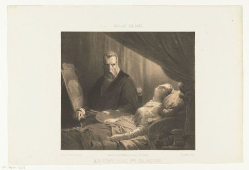 Tintoretto at the deathbed of his daughter