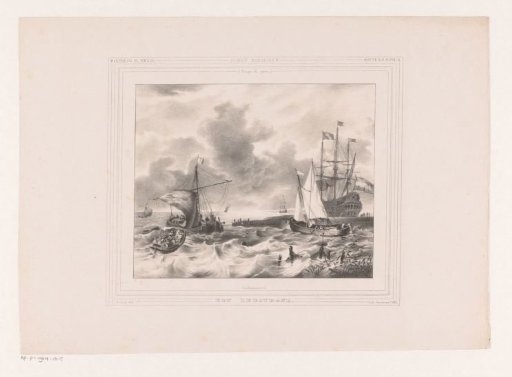Seaview with Various Types of Ships