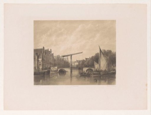 View of the Zwanenburgwal