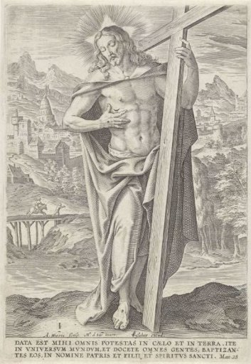 Landscape with Christ