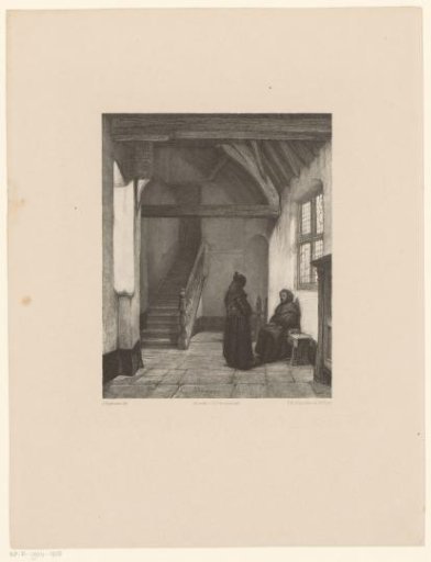 Monks in a Cloister Walk