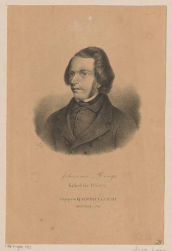 Portrait of Johannes Ronge