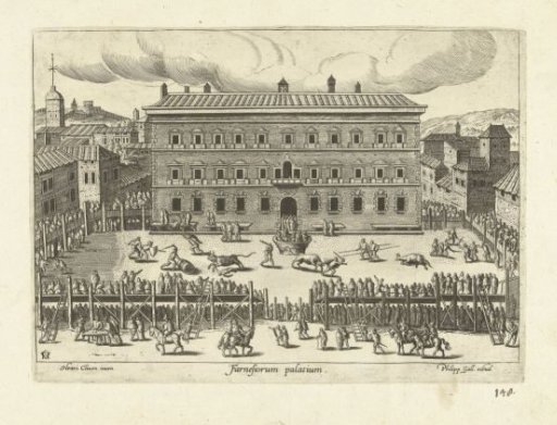 View of the Palazzo Farnese