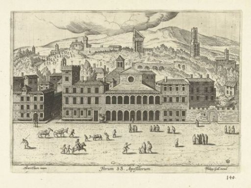 View of the Basilica dei Santi Apostoli
