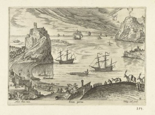 View of the Harbour of Lerici