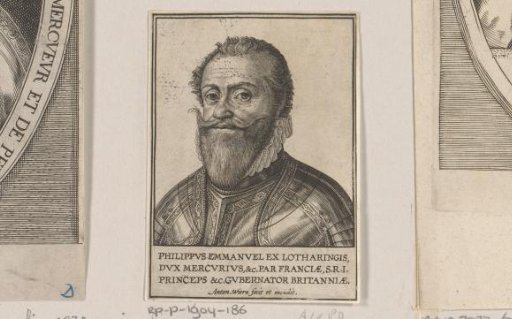 Portrait of Philippe Emmanuel de Lorraine, Duke of Mercoeur