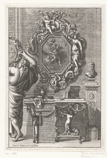Octagonal mirror.