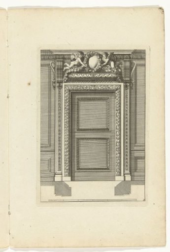 Door with two panels