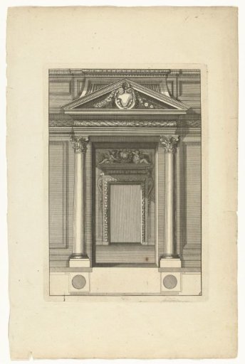 Doorway with view of a second door
