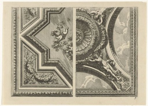 Two quarters of ceilings