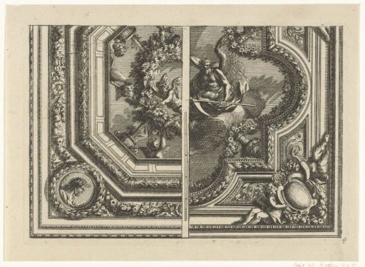 Two quarters of ceilings