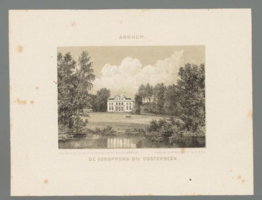 View of the Estate De Oorsprong near Oosterbeek