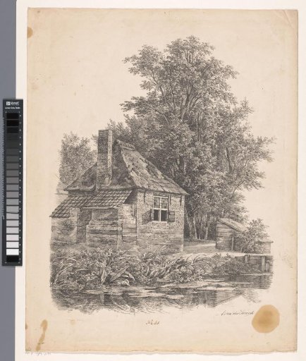 Stone house by the water