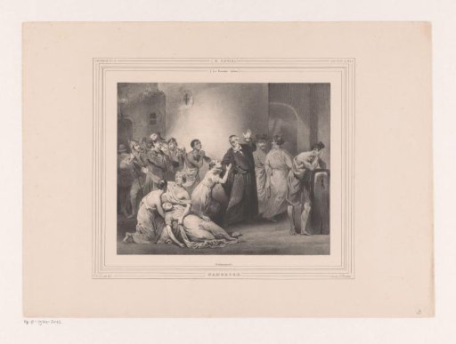Self-Sacrifice of Minister Hambroeck in Formosa, 1662