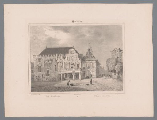 View of the Town Hall of Haarlem