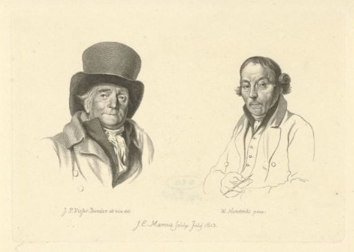 Portraits of Johannes Petrus van Horstok and Warner Horstink