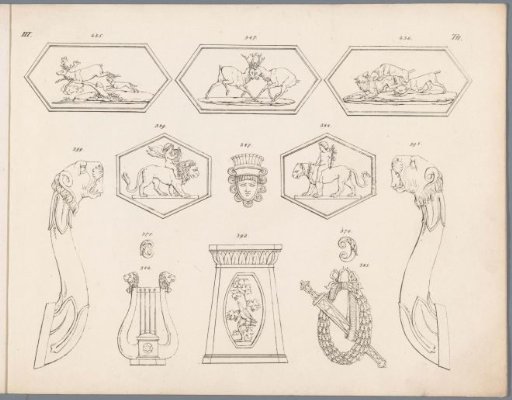 Ornaments with animals