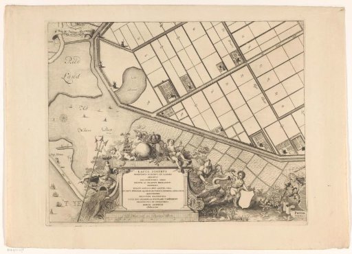 Map of the Watergraafsmeer (lower left part)