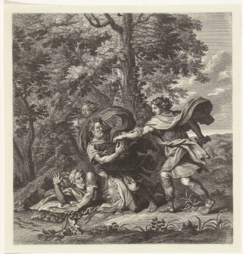 Meleager Fights with His Uncles over the Boar's Head