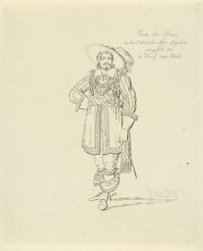 C. van Hulst in the Role of Van der Does