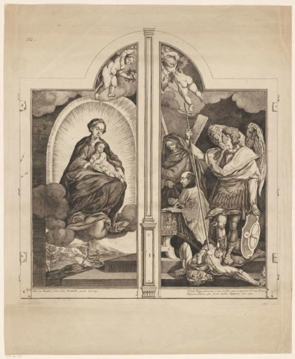 Mary with Child with the Donor, the Apostle Andrew, and the Archangel Michael