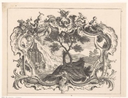 Landscape with fishermen