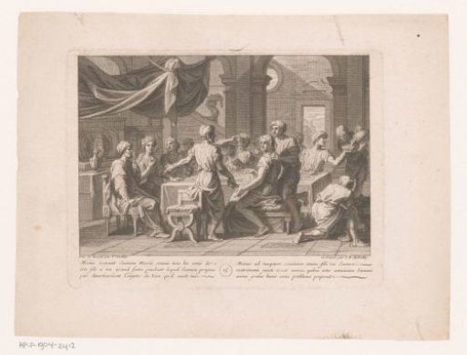 Manoah holds a feast for Samson's friends