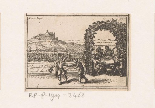 Merry company in the open air