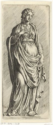 Standing Woman in Roman Dress