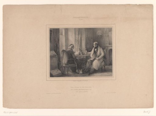 Philanthropist in Conversation with a Priest