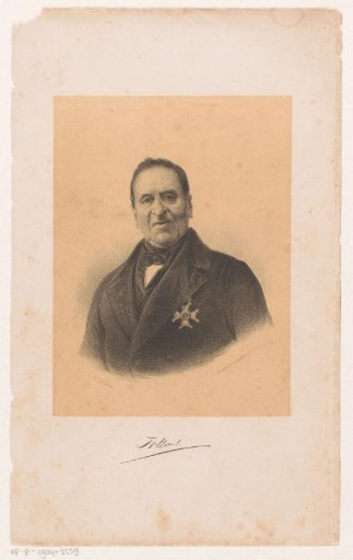 Portrait of Hendrik Tollens