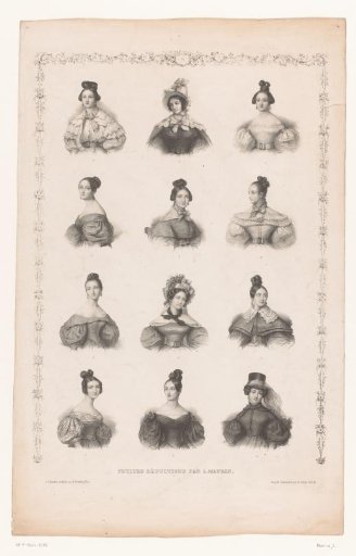 Twelve Female Portraits