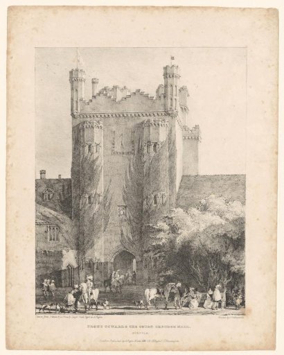 View of the Tower of Oxburgh Hall