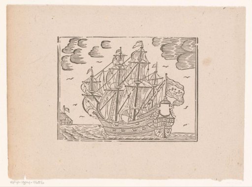 Ship on the water