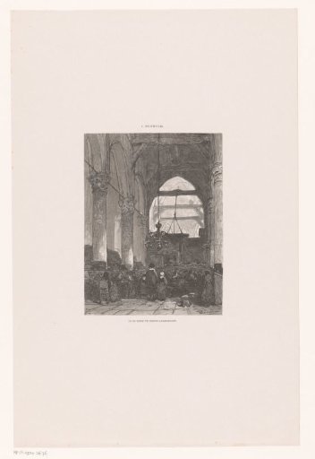 Interior of the Sijpekerk in Nieuw-Loosdrecht