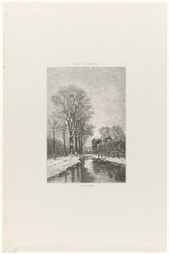 Outdoors in winter