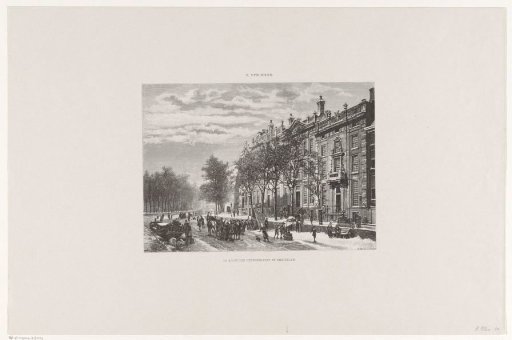 The Bend of the Heerengracht in Amsterdam