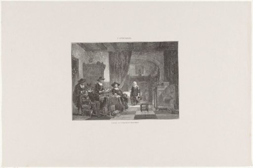 Vondel in the mayor's chamber