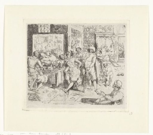 The Prodigal Son at a feast