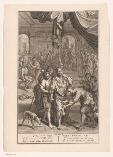 David's servants with Hanun
