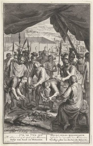 Offering of the spoil of the Midianites