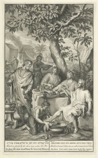 Abraham Receives the Three Angels