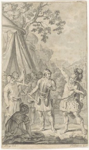 Brennus places his sword on the scales
