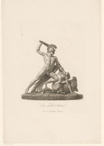 Theseus and the Centaur